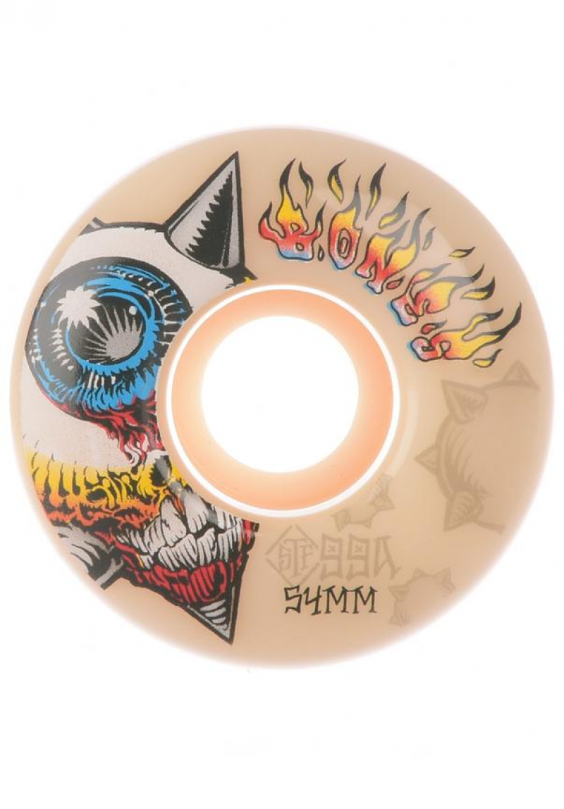 Bones 54 mm 99 A STF Iron Sun V1 Skateboard Wheels